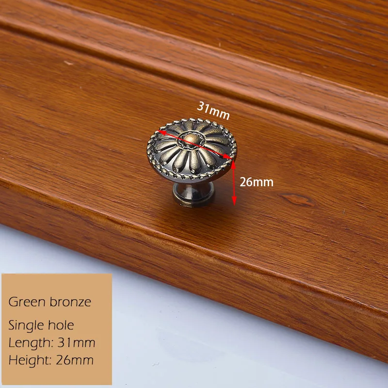 green bronze L KAK Европейский цинковый сплав ручки шкафа Wadrobe дверные ручки для выдвижных ящиков кухонный шкаф ручки оборудование для обработки мебели - Цвет: green bronze L