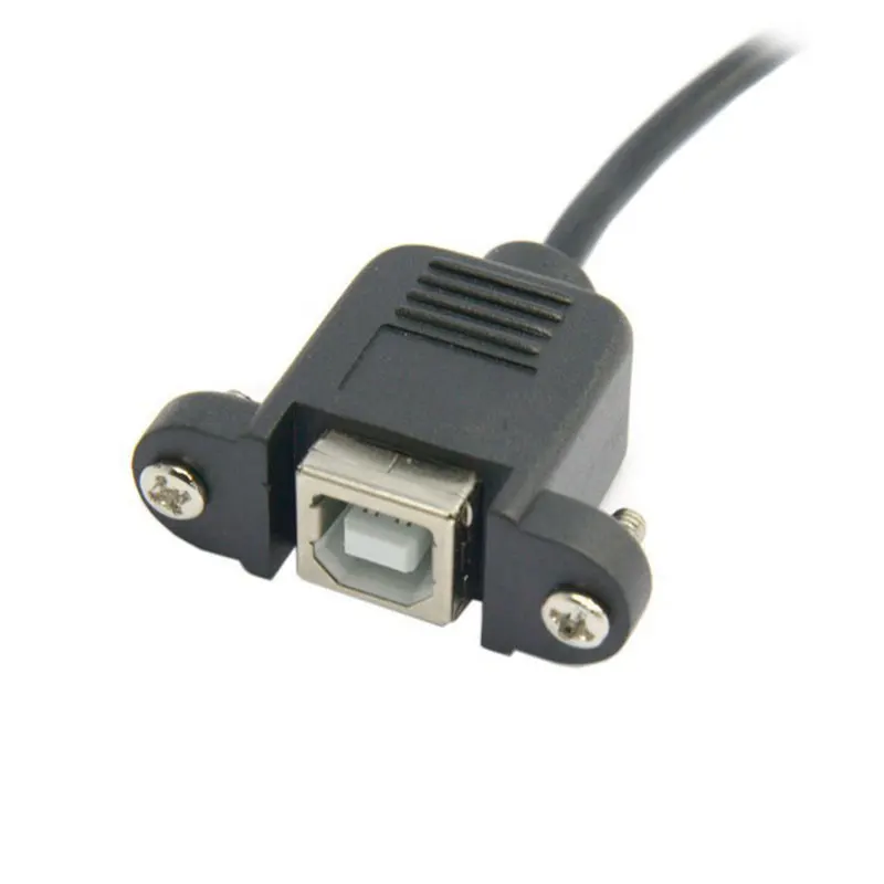 25 см USB 2 0 B гнездо принтера Панель Крепление на шаг 54 мм 5pin корпус PCB Материнская