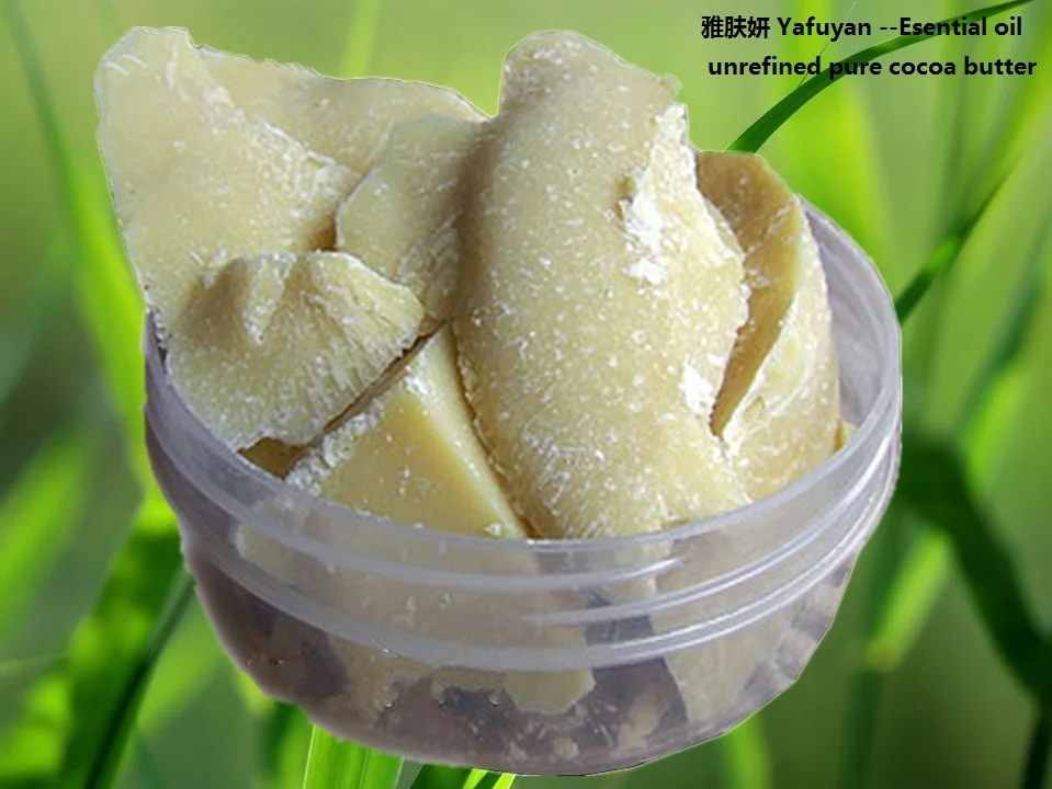 YAFUYAN 50gPure какао масло унции сырье нерафинированное какао масло базовое масло натуральное органическое Новое эфирное масло косметическое класс