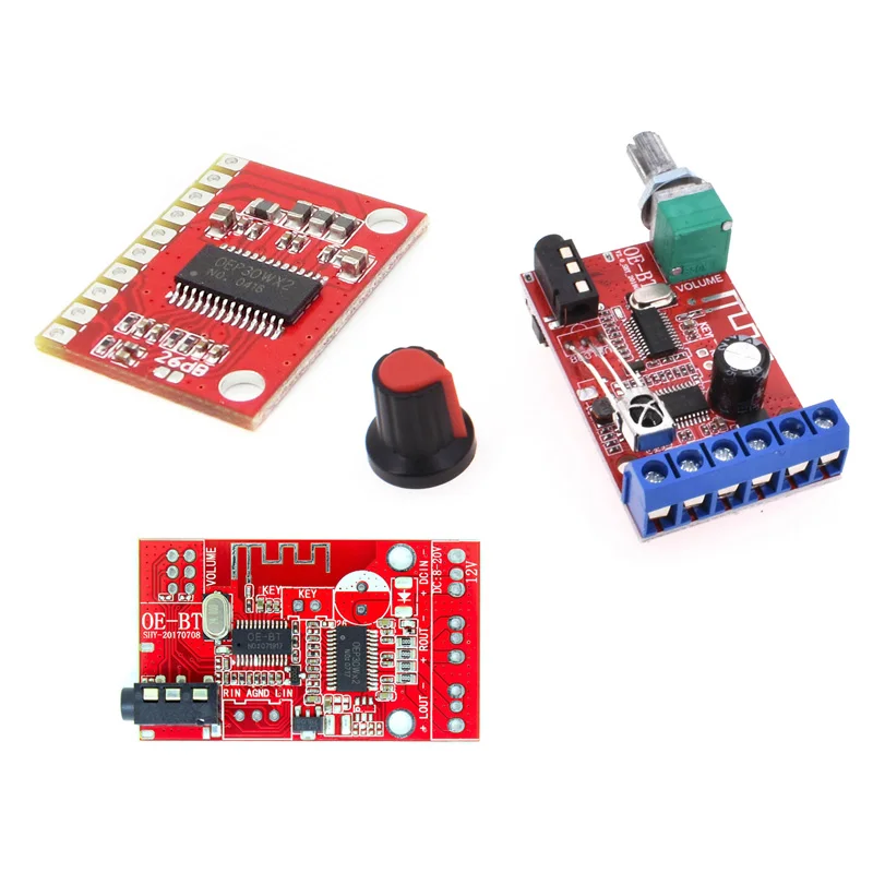DC 12 V 24 Bluetooth модуль аудиоресивера 15 W 30 * 2 стерео усилитель платы|Аксессуары для MP3
