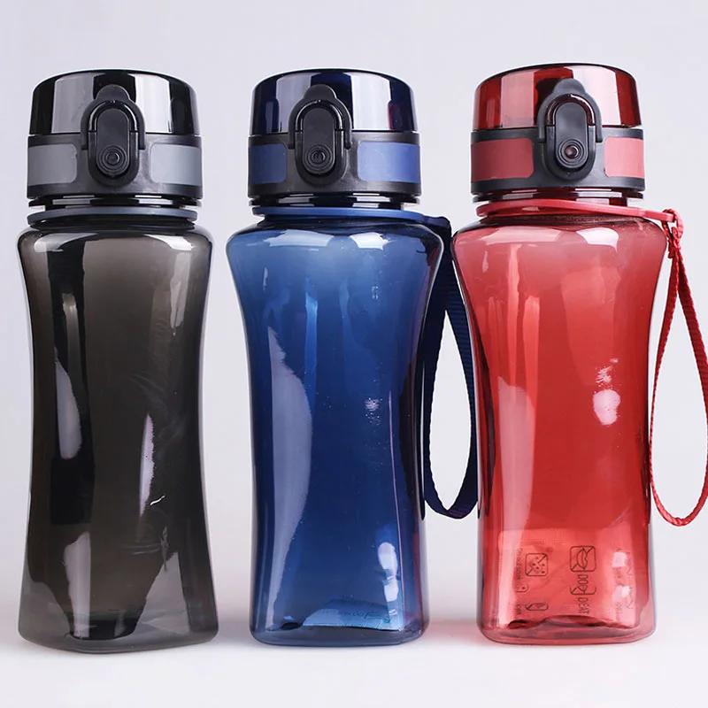Спортивные Бутылки для воды 400/600ml Протеин шейкер для путешествий на открытом воздухе Портативный герметичные Тритан Пластик напитков бутылка без добавления бисфенола А