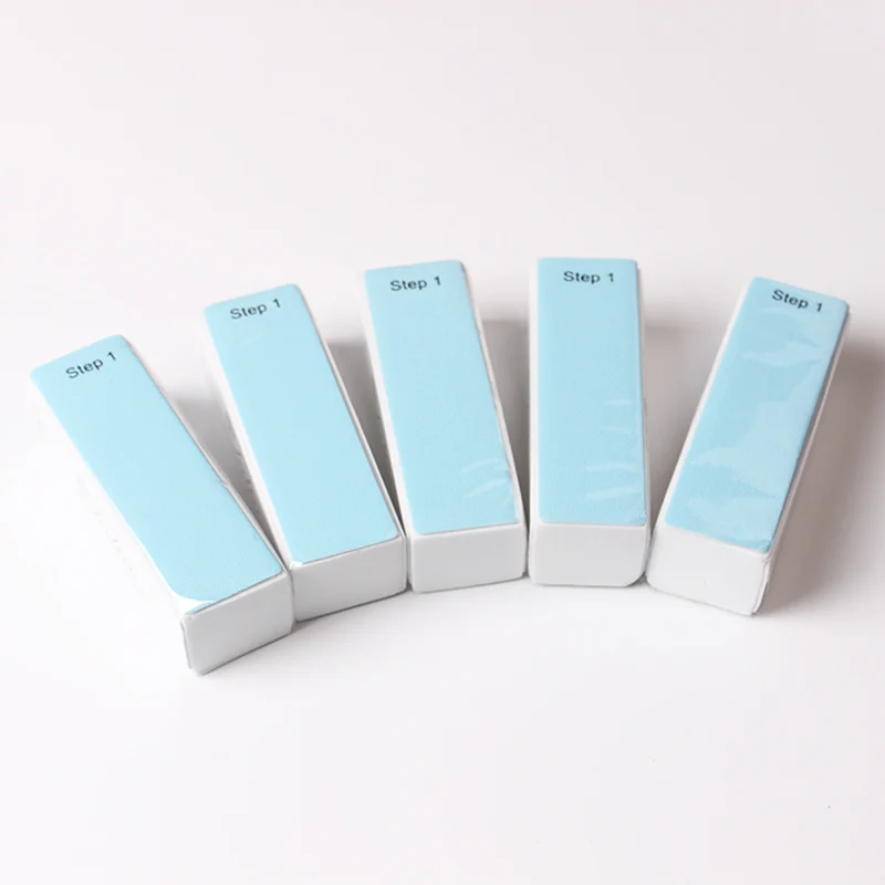 2 шт./лот 4 сторонние шлифовальные блестящие блоки буферы для ногтей Педикюр