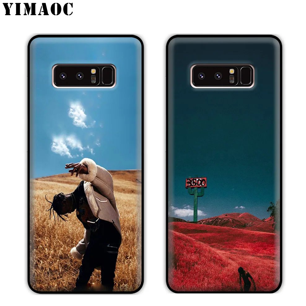 YIMAOC Travis Scott AstroWorld Soft Silicone Case for Samsung Galaxy Note 10 Plus 9 8 A9 A8 A6 2018 A5 A3 2017 2016 |