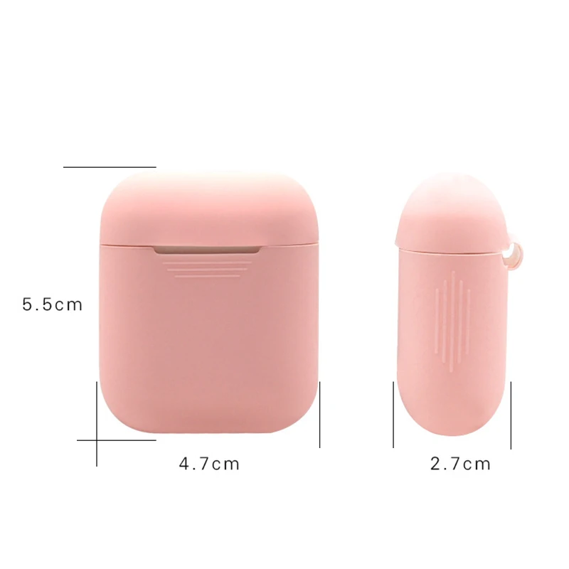 ТПУ Мягкий силиконовый чехол для Airpods аксессуары Защитная крышка прозрачный