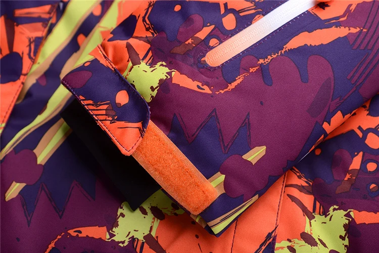 Зимняя Лыжная куртка ветрозащитная 2017 для сноуборда водонепроницаемая с