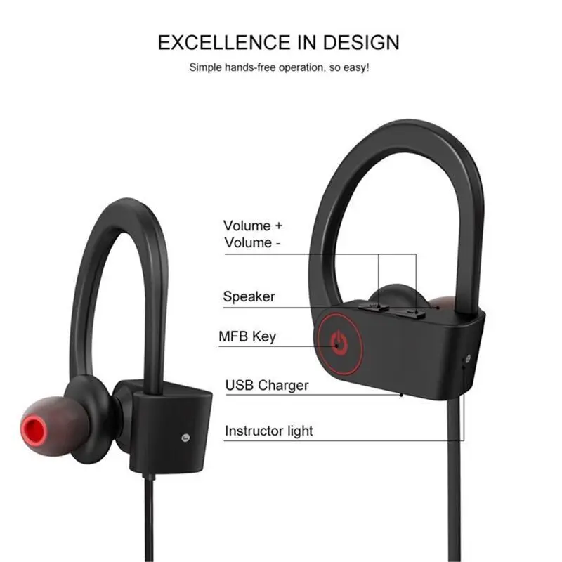 Наушники для телефона Bluetooth беспроводная гарнитура интеллектуальное