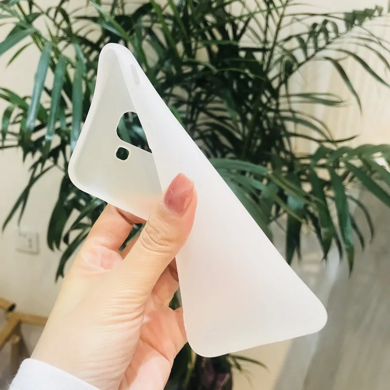Яркий чехол для смартфона samsung Galaxy A8 SM-A530 + Plus A730F-DS силиконовый цветной матовый