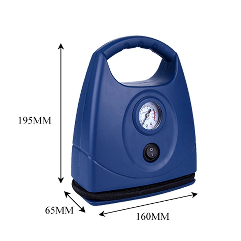 Портативный автомобильный компрессор мини-воздушный насос 12 В в 150PSI