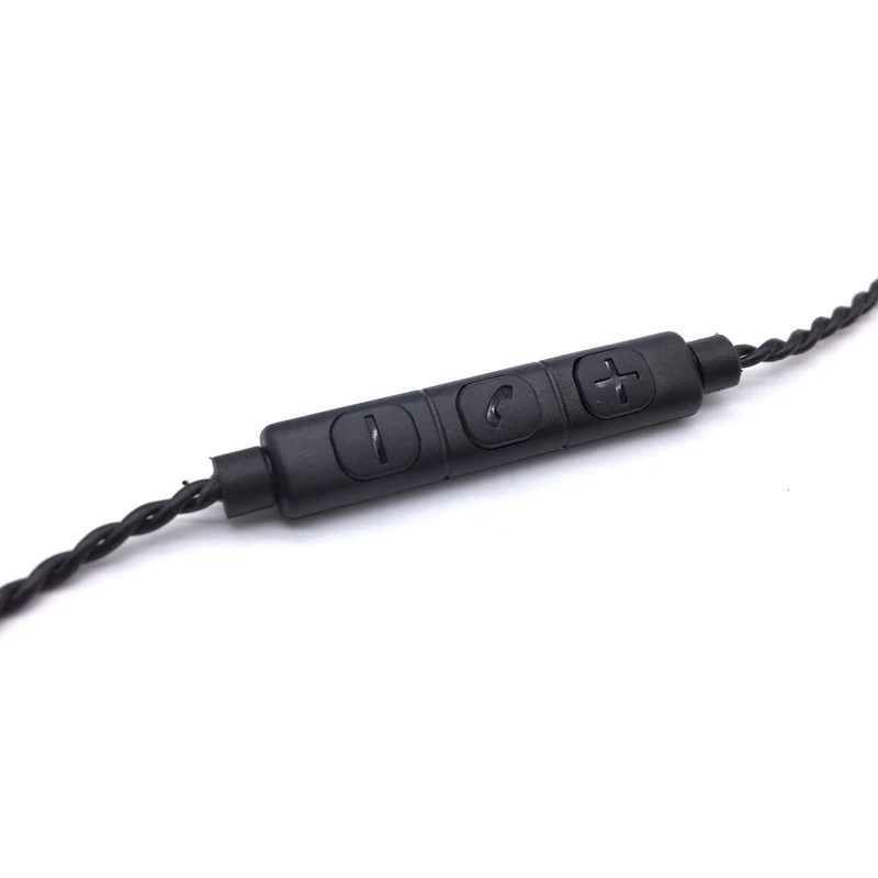 DIY SE215 HIFI гарнитура MMCX обновленный кабель для Shure SE535 SE846 наушники шнур с микрофоном