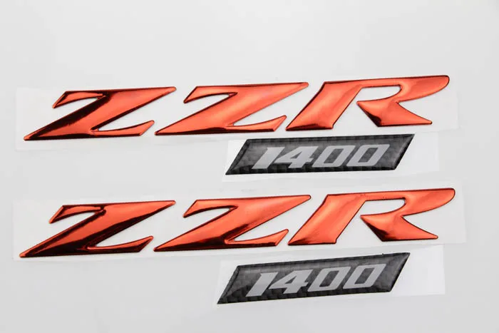 Наклейка на эмблему мотоцикла KODASKIN 3D raise Carbon 1400 для двигателя ZZR1400|motorcycle emblem|decals for