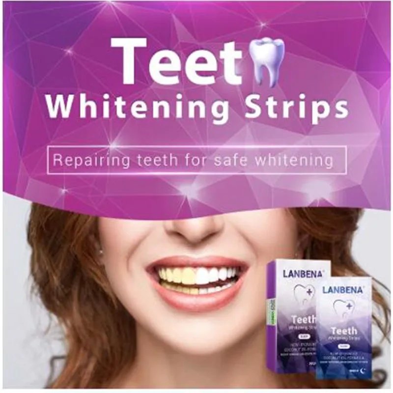 Отбеливание зубов полоски Фанера ДЛЯ зубы стоматологические отбеливания ночное