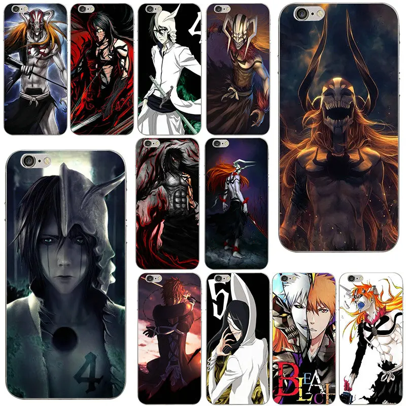Чехол для iPhone 6 с рисунком из аниме Bleach Ичиго мягкий чехол-накладка мобильного