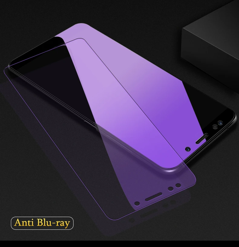 2 шт./лот закаленное стекло для Xiaomi Redmi 5 Plus 6 6A Защитное экрана 9H защита от Blu ray