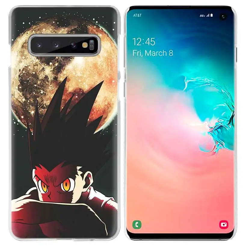 Hunter x охотников чехол для samsung Galaxy S10 5G S10e S9 S8 M40 M30 M20 M10 J4 J6 плюс J8 Note 8 9 Жесткий чехол с рисунком из аниме чехол для телефона