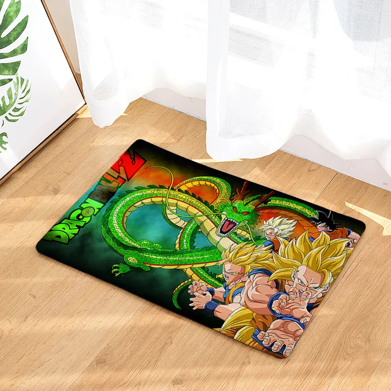 see chart IVYYE Dragon Ball индивидуальный коврик с рисунком из аниме украшения для дома ковры мультяшный коврик для спальни коврики для ванной плюшевые коврики коврик для двери Новинка - Цвет: see chart