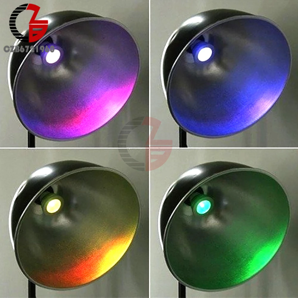 3 Вт 16 цветов E27 светодиодный RGB волшебный Точечный светильник лампа беспроводной пульт дистанционного управления