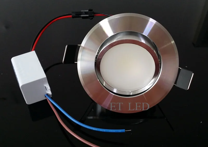 Белый и серебристый корпус высокого качества 9 Вт 12 Led COB Диммируемые светильники