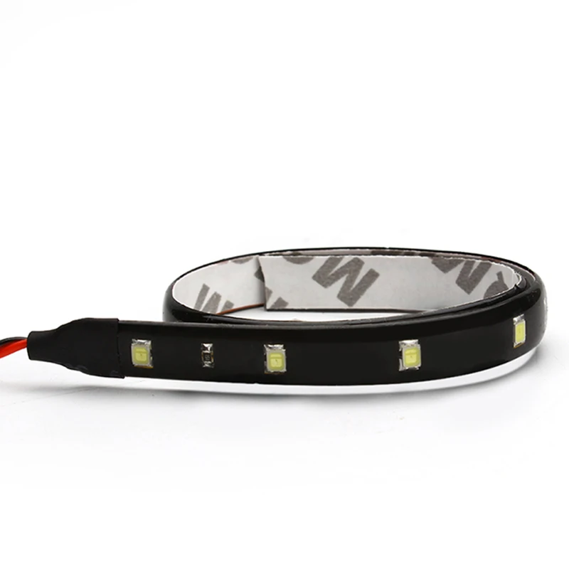 LEEPEE 1 пара 30 см DIY водонепроницаемый гибкий автомобильный светильник 15SMD