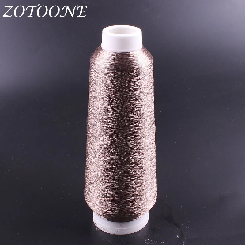 

ZOTOONE Sewing Threads Polyester Cotton Thread Craft Patch Steering-wheel Supplies Colorful 250 Yards Machine Embroidery Thread