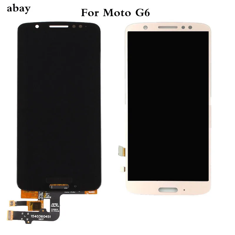 OEM для Motorola G6 ЖК дисплей сенсорный экран дигитайзер сборка запасные части Moto XT1925 5