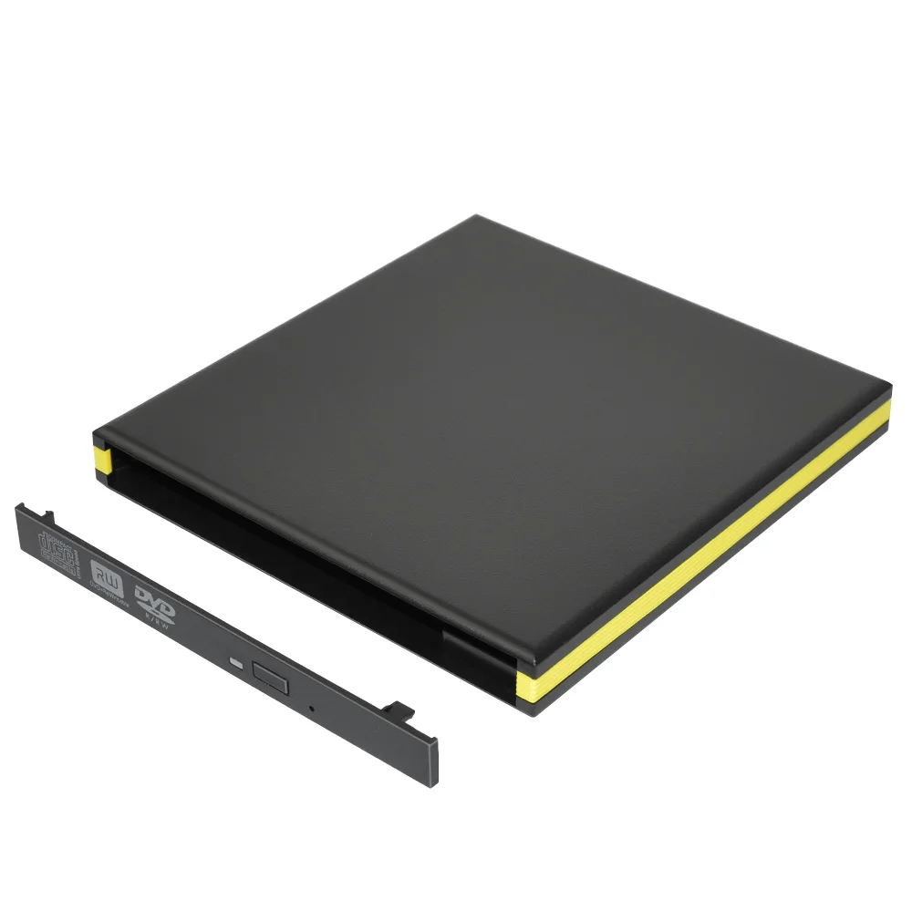 Сверхтонкий внешний слот в DVD RW корпус USB 3 0 чехол 12 7 мм SATA для ноутбука оптический