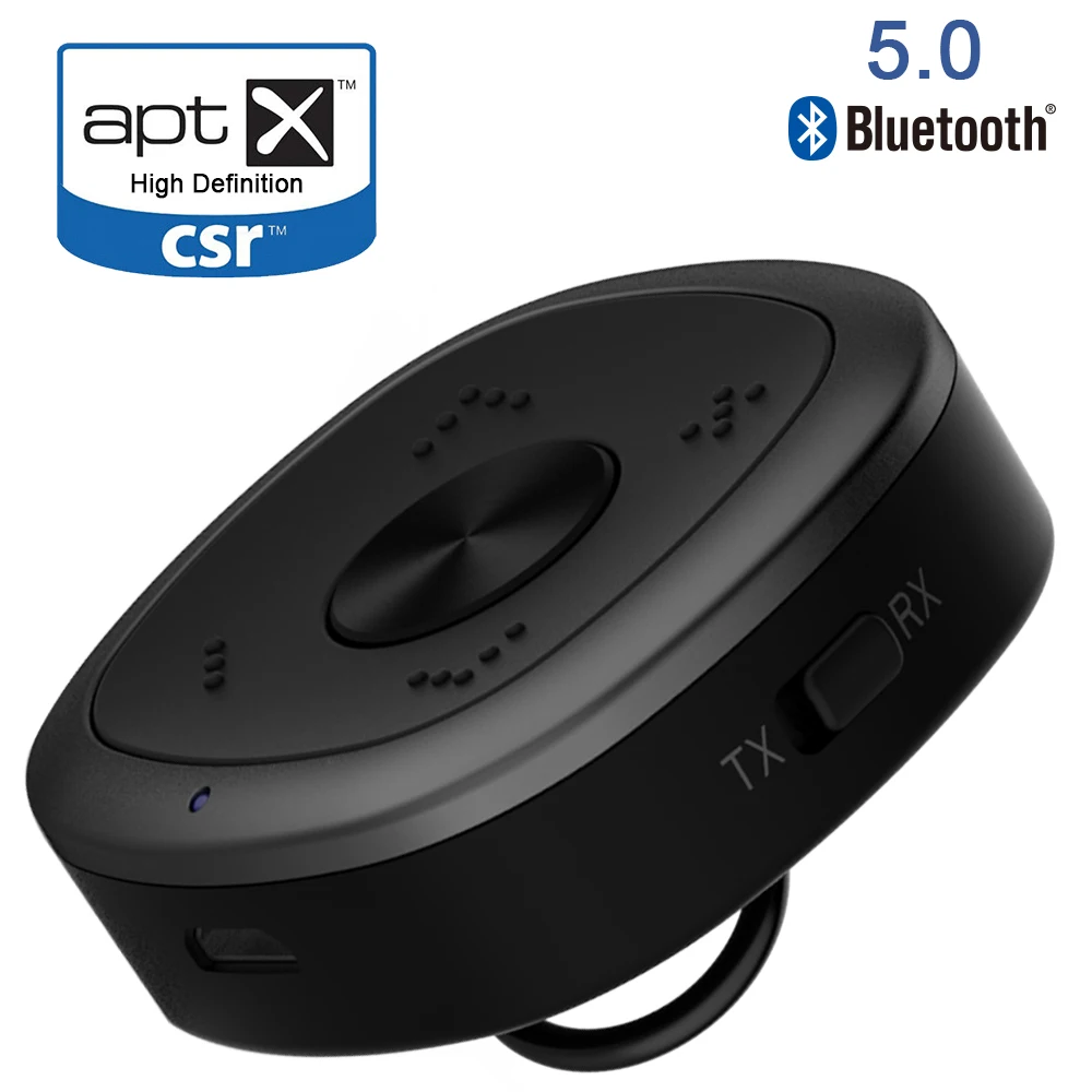 Bluetooth 5 0 передатчик аудио приемник с микрофоном CSR8675 чип APTX HD Dual Link Беспроводной