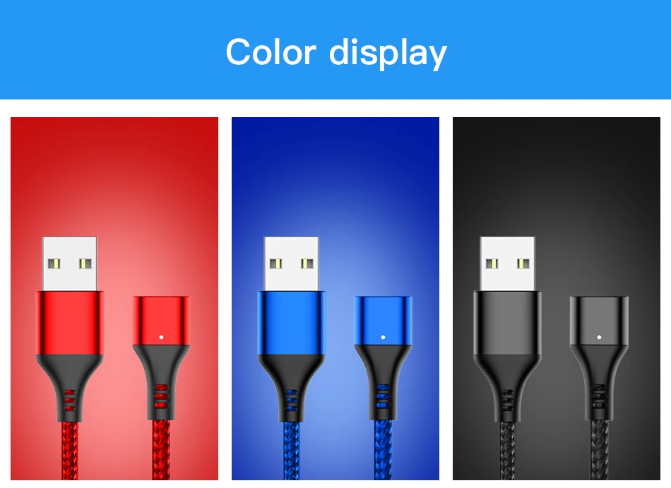 Магнитный кабель NOHON 3A для быстрой зарядки iPhone X XS MAX XR Micro usb type C для samsung Xiaomi huawei, магнитные кабели для передачи данных