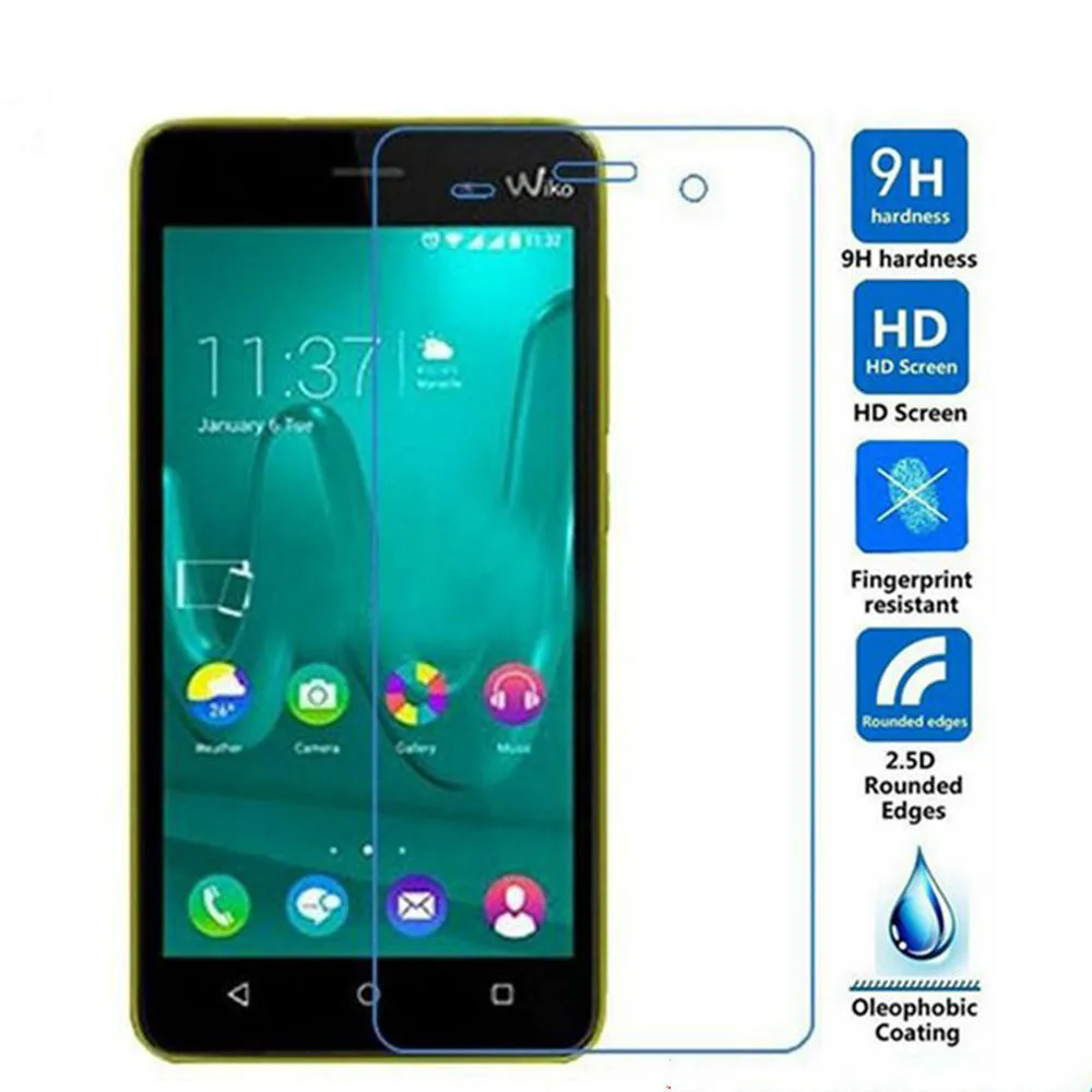 Закаленное стекло для Wiko view 2 Pro Lite lenny 3 4 sunny2 plus tommy wim upulse lite kenny harry Защитная пленка