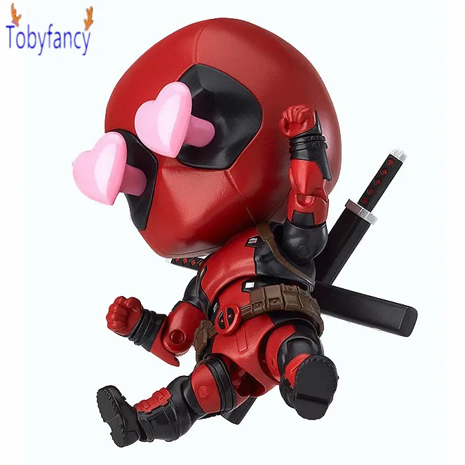Дэдпул Nendoroid Уэйд Уинстон 100 мм ПВХ фигурку orechan Editio аниме дэдпул X-Men Коллекция