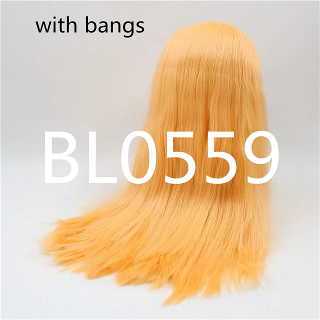 oily hair Blyth кукла ледяной парик только rbl головы и купол жирные волосы для DIY пользовательские куклы - Цвет: oily hair