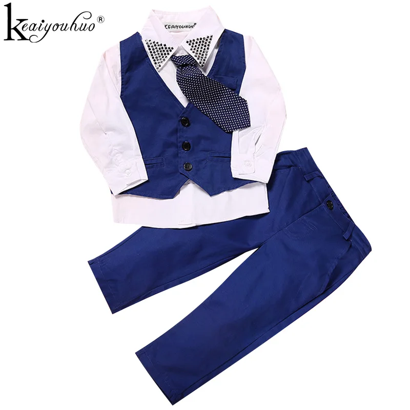 

Boys Clothes Winter Toddler Boy Clothes Sets Children Clothing Fashion Gentleman T-shirt+Pant 2pcs Outfits Suit For Kids Clothes