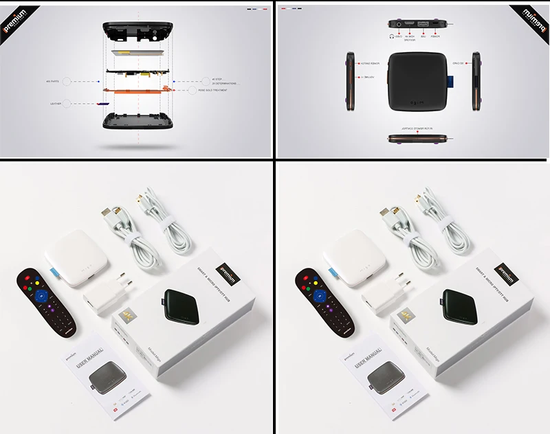 ТВ приемник для Бразилии/арабский IPTV/Южная Америка/IPTV Европа ipremium MIGO Pro Android TV Box Сталкер media плеер IP TV Box
