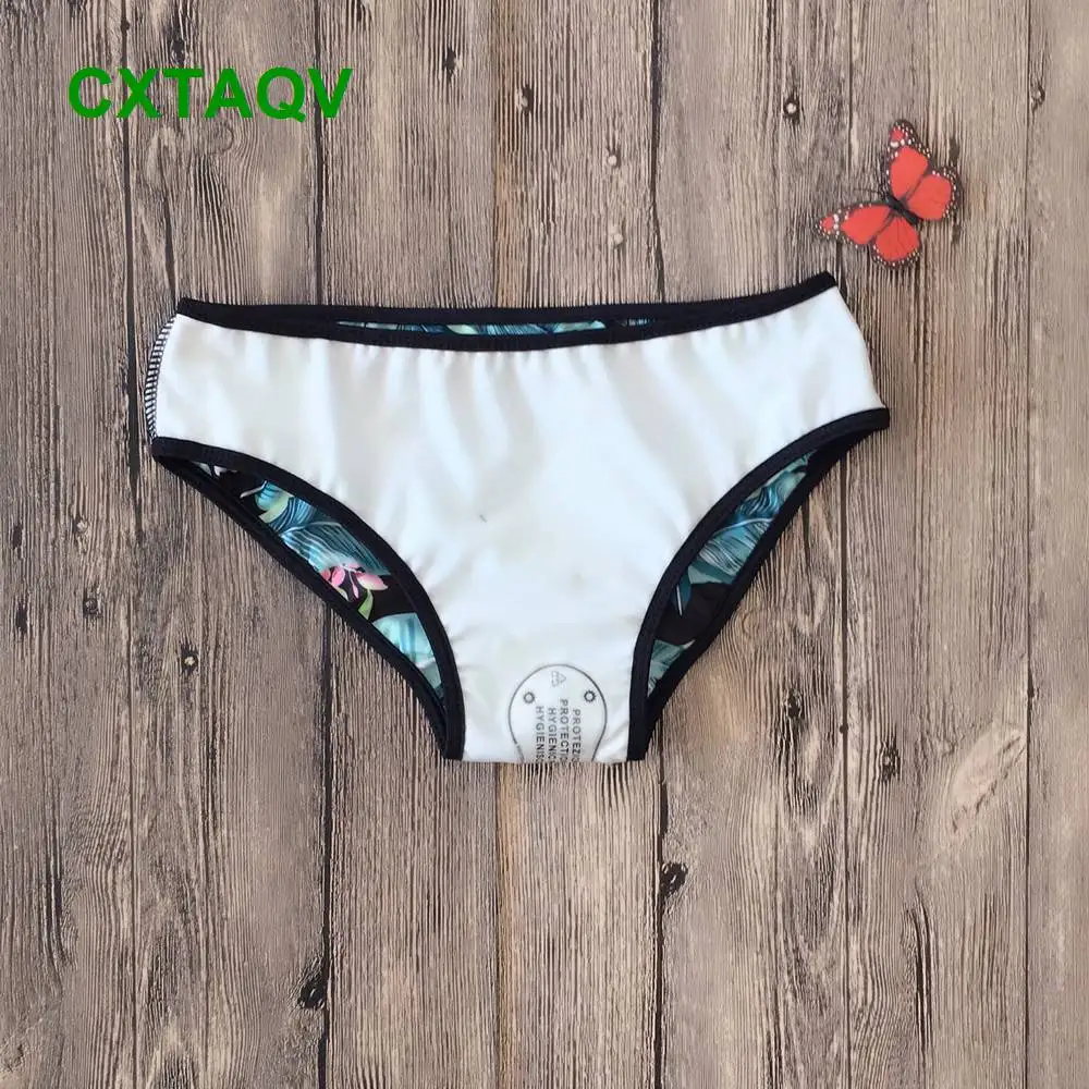 S XL простой монокини с высокой горловиной женские бикини принтом купальник из