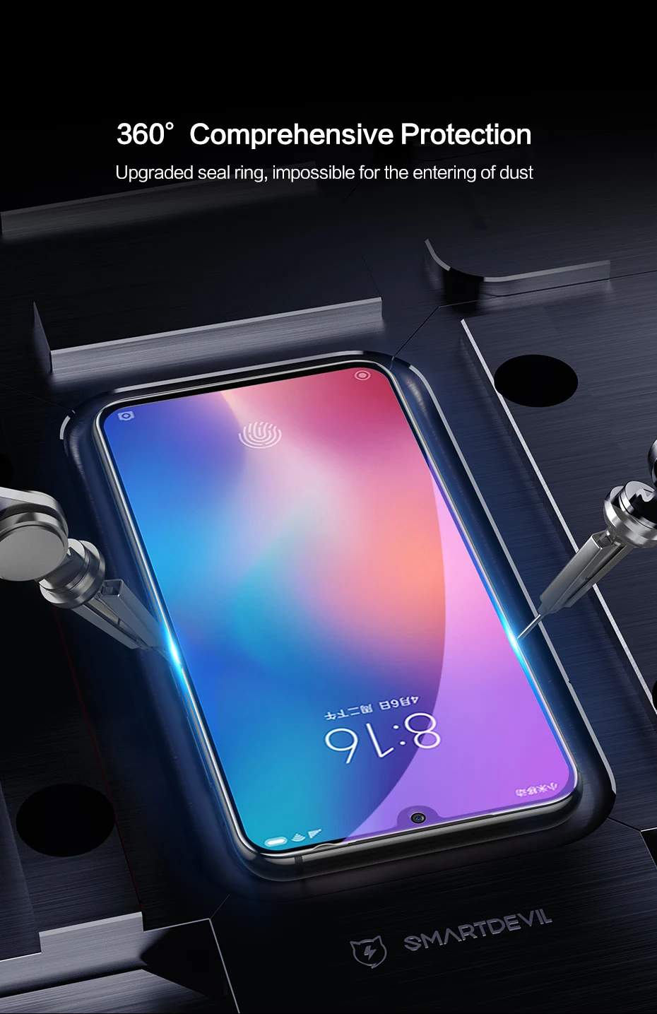 SmartDevil закаленное стекло для Xiaomi Mi 9t se 9 Pro K 20 Pro Защитная пленка для экрана анти-синий свет легко установить устойчивый к царапинам