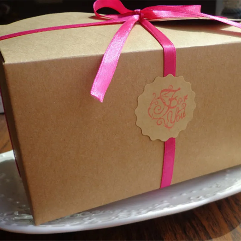 108 шт. наклейки из крафт бумаги в форме цветка|Подарочные сумки и упаковка| |