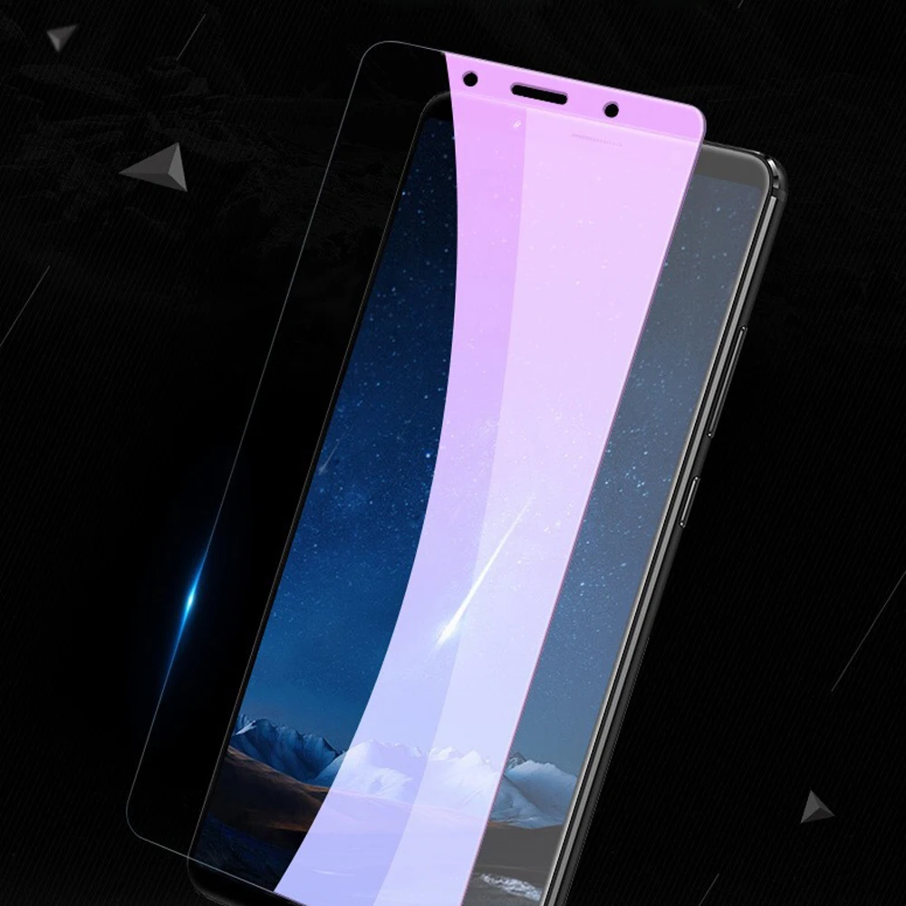 100 шт. закаленное стекло Защита экрана для Xiaomi Max Закаленное пленка против синего