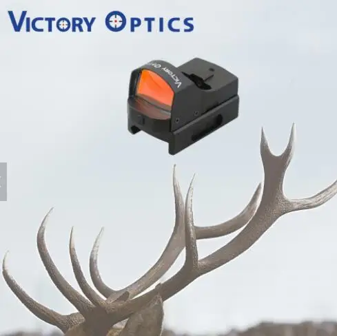 Victoptics мини прицел с красной точкой дешевый рефлекторный для дорогой стрельбы