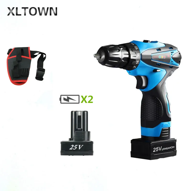 Xltown 25 в Новый Многофункциональный перезаряжаемый 2 * литиевая батарея