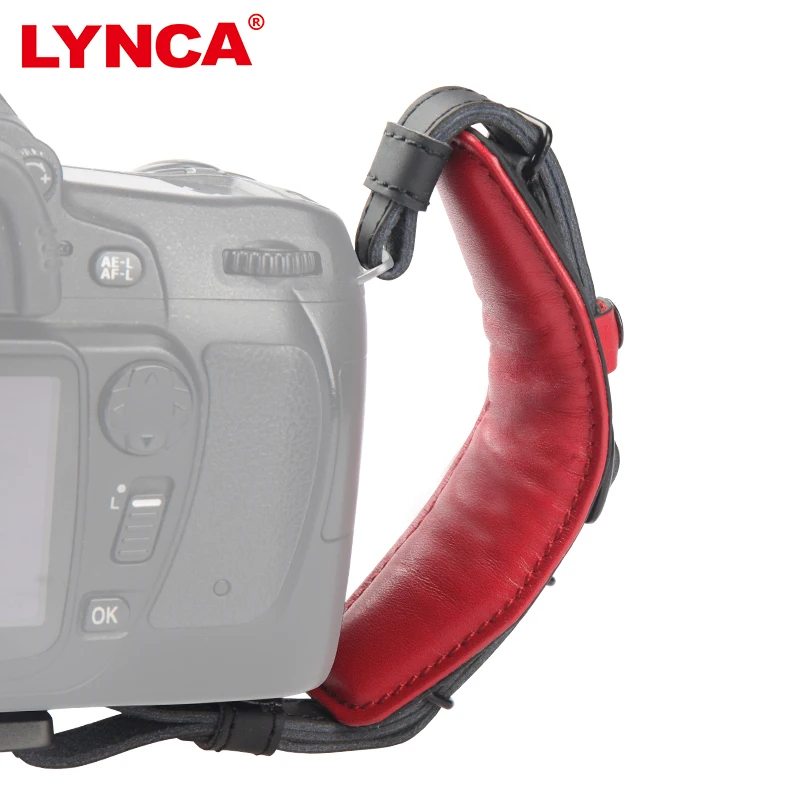 Кожаный ремешок LYNCA ручной для камеры с быстроразъемным винтом Canon Nikon Pentax SLR DSLR