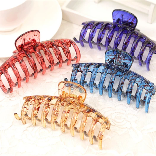 Женские заколки для волос Fancyin высококачественные пластиковые длиной 11 см |