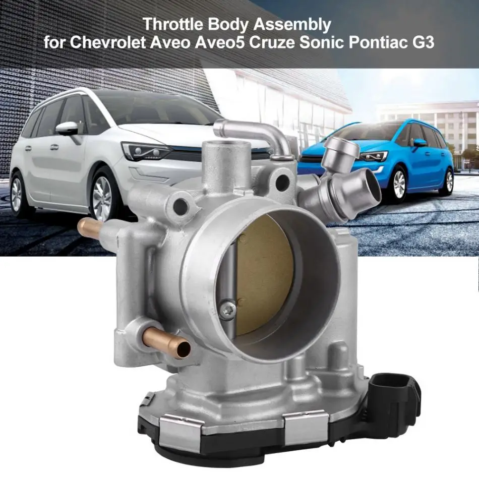 Металлический корпус дроссельной заслонки в сборе для Chevrolet Aveo Aveo5 Cruze Sonic Pontiac G3 55577375