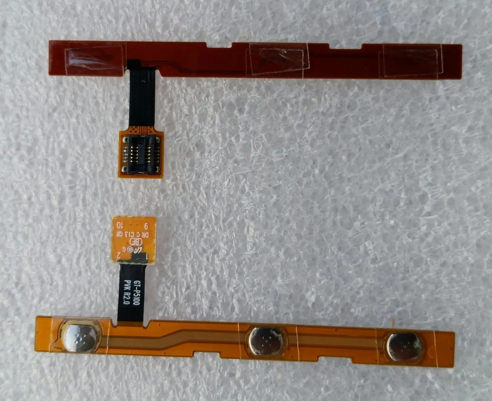 

2PCS/Lot Volume Power Button Keypad Flex Cable Ribbon For Samsung Galaxy Tab 2 10.1 GT-P5100 P5110