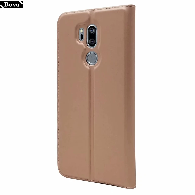 Ультратонкий чехол для LG G7 G7 ThinQ 6,1 дюймов, чехол с магнитной адсорбцией, держатель для карт, деловой стиль