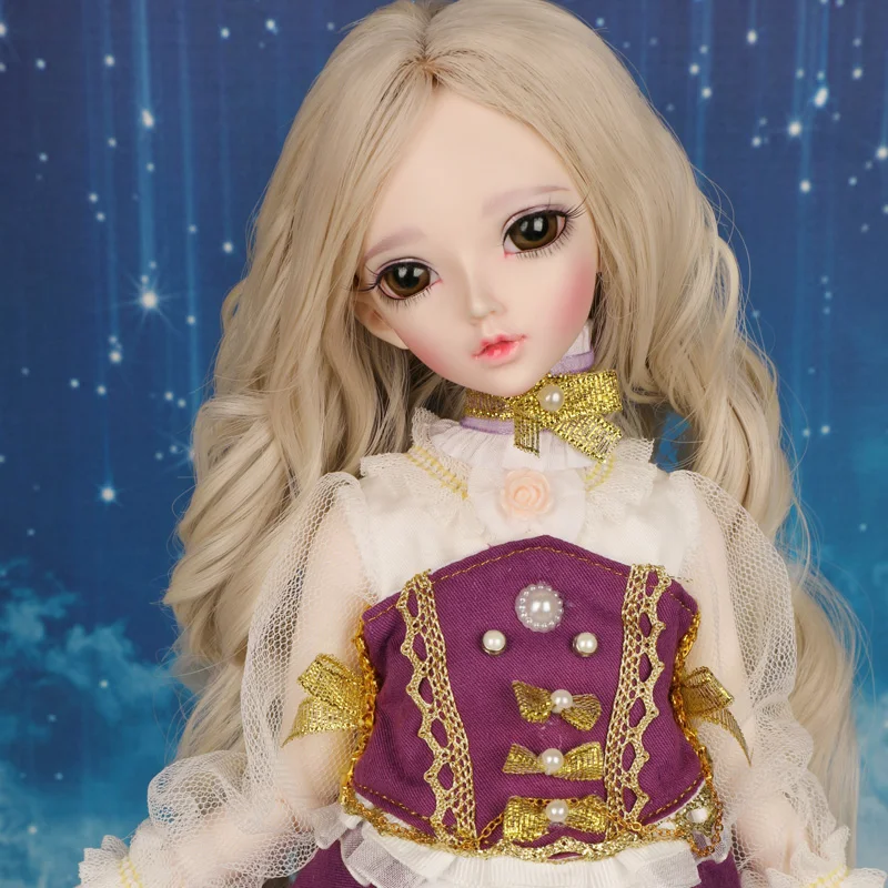 Полный комплект кукла 1/4 Bjd Sd модная Кукла из смолы с глазами для маленькой