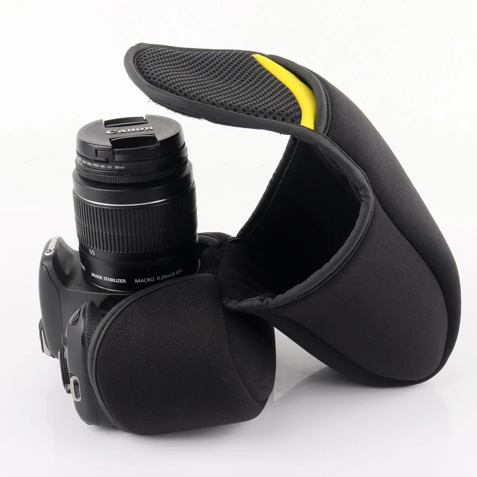 Уплотненная сумка для цифровой DSLR Камеры Внутренний чехол Canon 1300D Nikon D5300 D3400 D7500 D7200