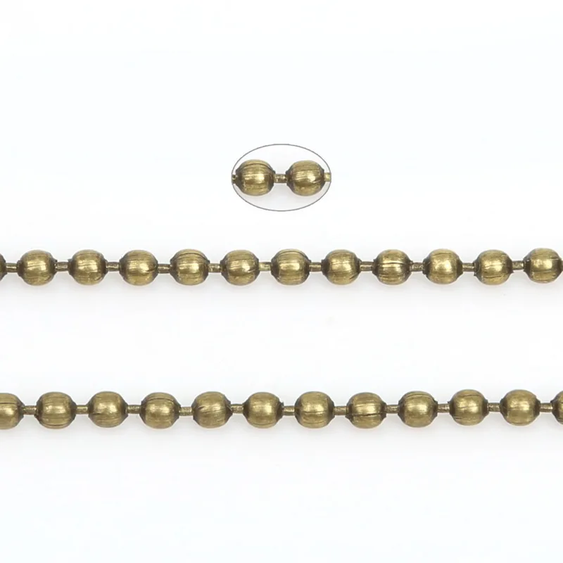 5 м/лот античное бронзовое покрытие смешанных размеров крупные Кабельные звенья