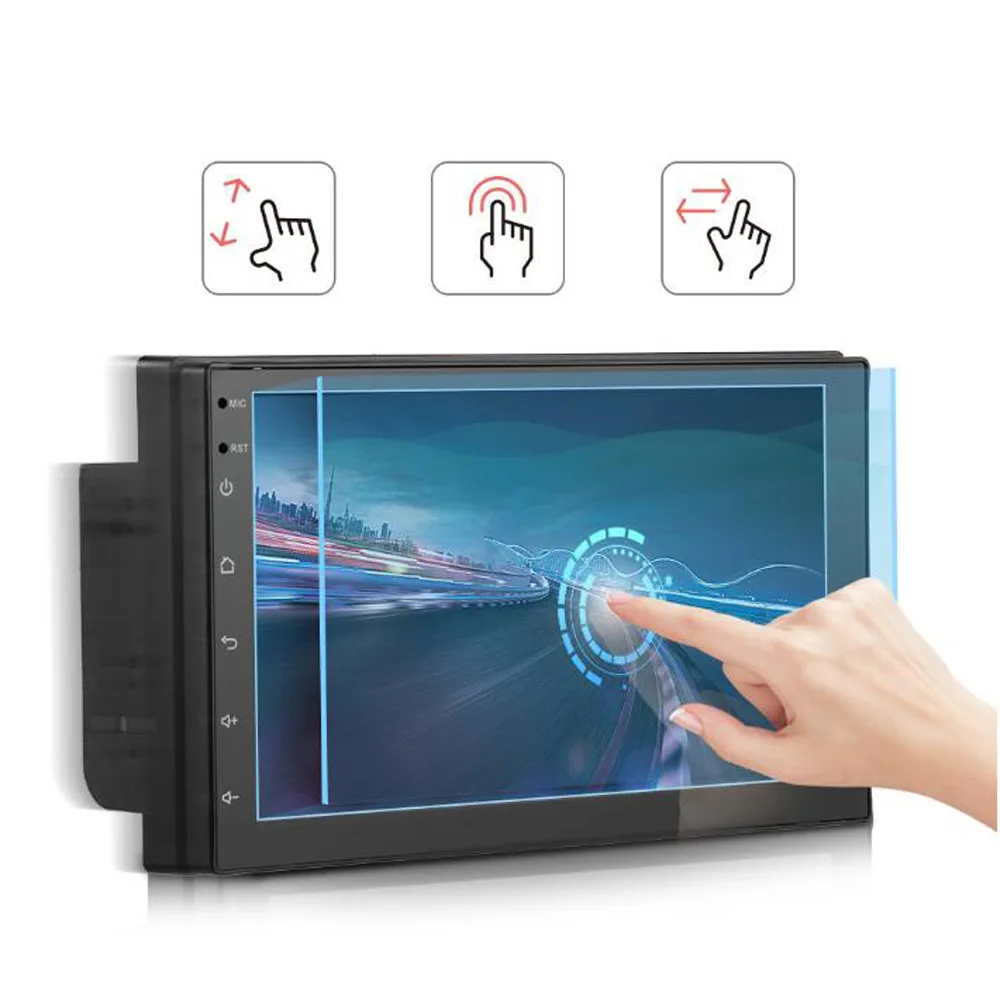 Автомагнитола 2DIN с сенсорным экраном 9218 аудиоплеером Bluetooth MP5 радио Android стерео