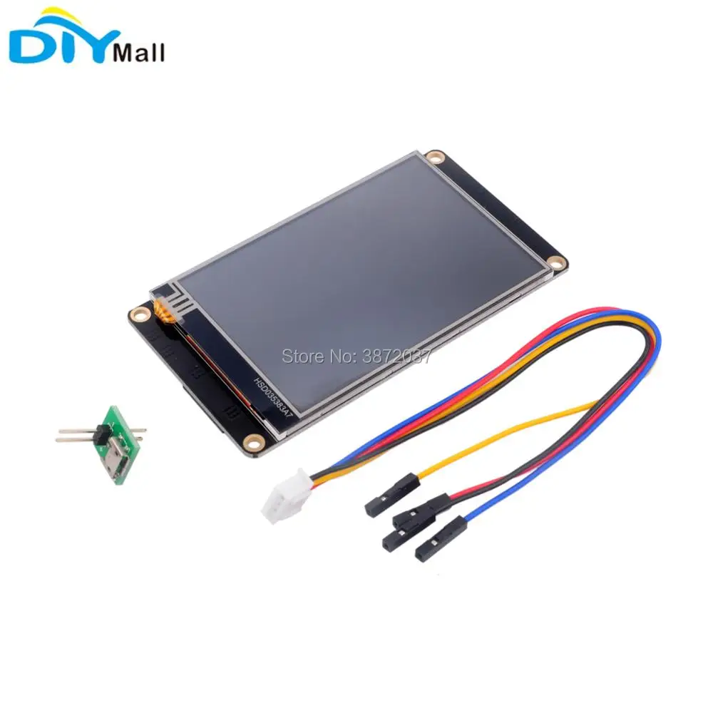 Nextion Enhanced 2," NX3224K028 320x240 резистивный сенсорный экран HMI UART прозрачный акриловый чехол для Raspberry Pi