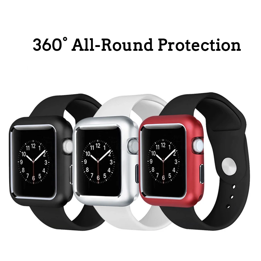 Магнитный чехол-бампер для Apple Watch Series 4 3 2 1 40 мм 44 iWatch 42 38 Металлические Магнитные