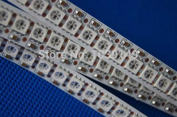 5 в полный цвет 1 м 5050 smd rgb led адресуемые 144 светодиодов/м ws2812b полоса не
